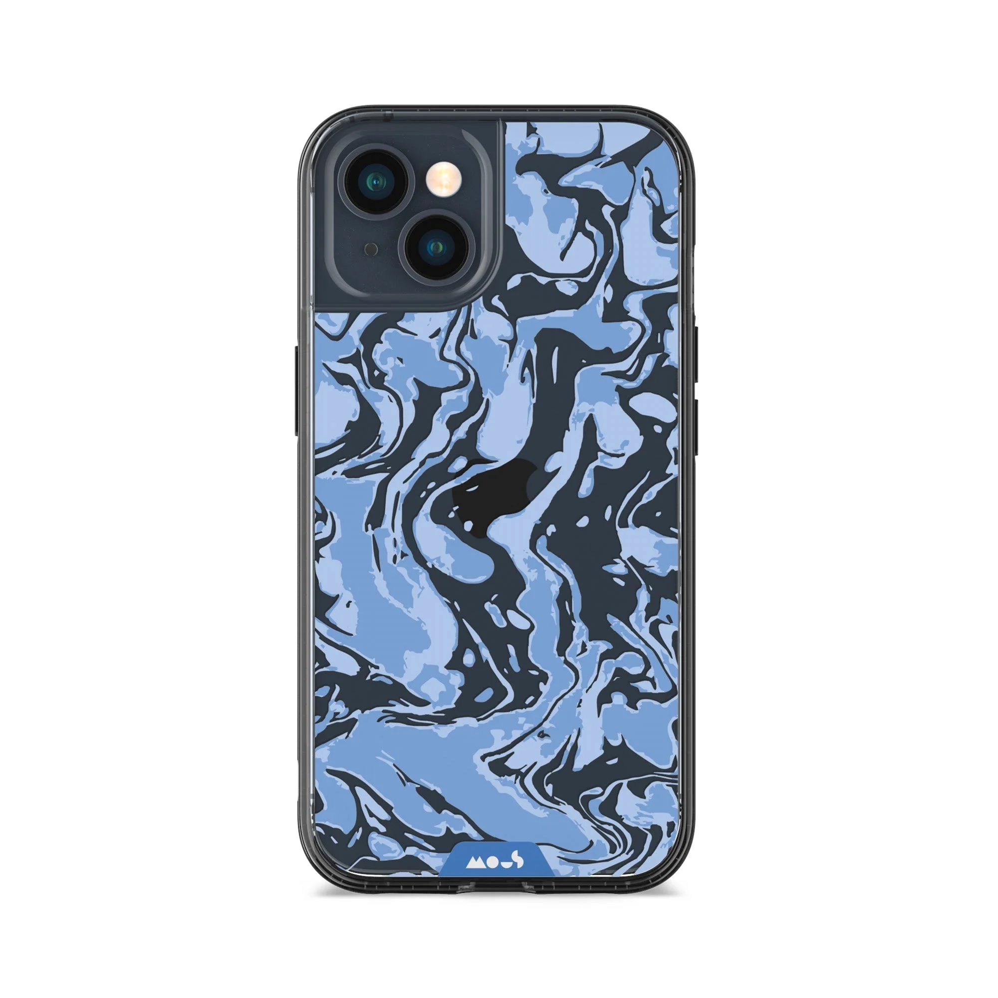 Sky Blue Protective Phone Case - Marbled - Image 20